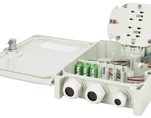 DIGITUS Boîtier de raccordement FTTH/FTTB, 12x LC/APC, garni