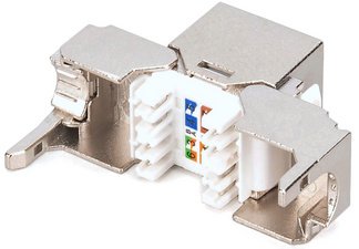 DIGITUS Boîtier compact pour module Keystone, cat.6A, blindé