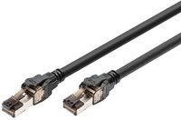 DIGITUS Câble de brassage, cat. 8.1, S/FTP, 5,0 m, noir