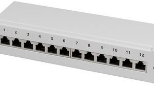 Logilink Panneau de brassage 10" cat. 6, blindé, 12 ports