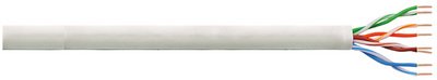 LogiLink Câble Patch, Cat.5e, U/UTP, 100 m, gris