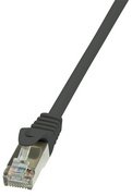 LogiLink Câble Patch, Cat. 5e, F/UTP, 5 m, gris, gaine en