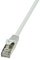 LogiLink Câble patch, Cat. 6, F/UTP, 5,0 m, gris, gaine en
