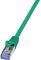 LogiLink Câble patch, Cat. 6A, S/FTP, 3 m, vert