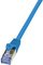 LogiLink Câble patch, Cat. 6A, S/FTP, 3,0 m, bleu