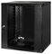 LogiLink Coffret mural 19", une pièce, 6 U, noir-gris