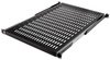 LogiLink Etagère 19", 1 U, téléscopique, (P)800 mm, gris