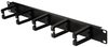 LogiLink Panneau de gestion de câbles 19", 1 U, 5 anneaux en
