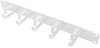LogiLink Panneau de gestion de câbles 19", 1 U, 5 anneaux en