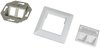 LogiLink Boîtier d'encastrement pour module keystone, blanc