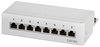 LogiLink Panneau de brassage de bureau, Cat.6A, 8 ports,