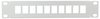 LogiLink Panneau de brassage keystone 10", gris clair