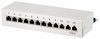 LogiLink Panneau de brassage de bureau Cat.6, blindé,