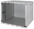 LogiLink Coffret mural 19", démonté, 9 U, gris clair