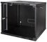 LogiLink Coffret mural 19", démonté, 15 U, noir