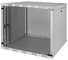 LogiLink Coffret mural 19", démonté, 15 U, gris clair