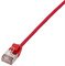 LogiLink Câble patch Ultraflex, Cat. 6A, U/FTP, 0,5 m, rouge