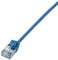 LogiLink Câble patch Ultraflex, Cat. 6A, U/FTP, 1,0 m, bleu