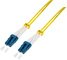 LogiLink Câble patch fibre optique, 2x Duplex LC, OS2, 2,0 m