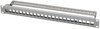 LogiLink Panneau de brassage 19" Keystone, 24 ports, gris