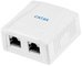 LogiLink Prise RJ45 cat. 6A avec boîtier en saillie, 1x RJ45