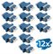 LogiLink Set de coupleurs fibre optique, 2x LC-Duplex, bleu