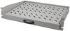 LogiLink Étagère 19" avec poignée, 2 U, coulissant, gris