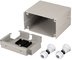 LogiLink Boîte d'épissures fibre optique pour rail DIN, gris