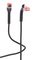 FLEXLINE Câble patch, cat. 6A, U/FTP, pliable, 0,5 m, noir
