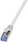 LogiLink Câble patch, Cat. 6A, S/FTP,  7,5 m, gris