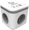 Fellowes Cube multiprise Power Cube, type E, blanc