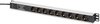 DIGITUS 19" Steckdosenleiste, Aluminiumprofil, 9-fach