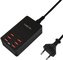 LogiLink Boîtier de chargement USB, 6 ports, 32 Watt, noir