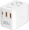 LogiLink Chargeur de voyage universel (EU/AUS/US/UK), 20 W