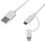 LogiLink Câble de synchronisation & de charge, 1,0 m