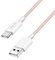 LogiLink Câble USB 2.0, USB-A - USB-C, 1,0 m, rose