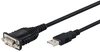 DIGITUS Câble adaptateur, USB-A - RS232, 1,8 m, noir