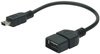 DIGITUS Câble adaptateur USB 2.0, mini USB-B - USB-A, 0,2 m