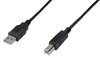 DIGITUS USB 2.0 Kabel, USB-A - USB-B Stecker, 3,0 m, schwarz