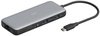 DIGITUS Station d'accueil USB-C, 8 ports, gris/noir