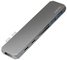 LogiLink Hub multifonction USB-C 7-en-1 avec PD, gris