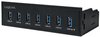 LogiLink Hub USB 3.0 de 5,25" avec port de chargement rapide
