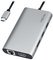 LogiLink Docking station USB 3.2 (gén.1), USB-C, 8 ports