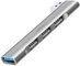 LogiLink Hub USB 3.0 Ultraslim, 4 ports, boîtier aluminium