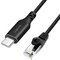 LogiLink Câble Ethernet USB 3.2, USB-C - RJ45, 3 m