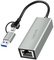 LogiLink USB-C - Gigabit Ethernet-Adapter, grau