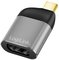 LogiLink USB-C - DisplayPort Adapter, Aluminium-Gehäuse