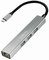 LogiLink Hub USB 3.2 Gen1, 4 ports, boîtier aluminium, gris