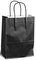 MAILmedia Sac en papier avec cordelette, 8,7 litres, noir