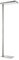 UNiLUX Lampadaire à LED LIXUS, couleur: argent